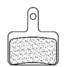Plaquette de frein pour vélo électrique CL BRAKES ECX - métal fritté - 4021ECX