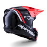 Casque Alpinestars SM3 RADIUM Noir Rouge Blanc | Casque SM3 RADIUM