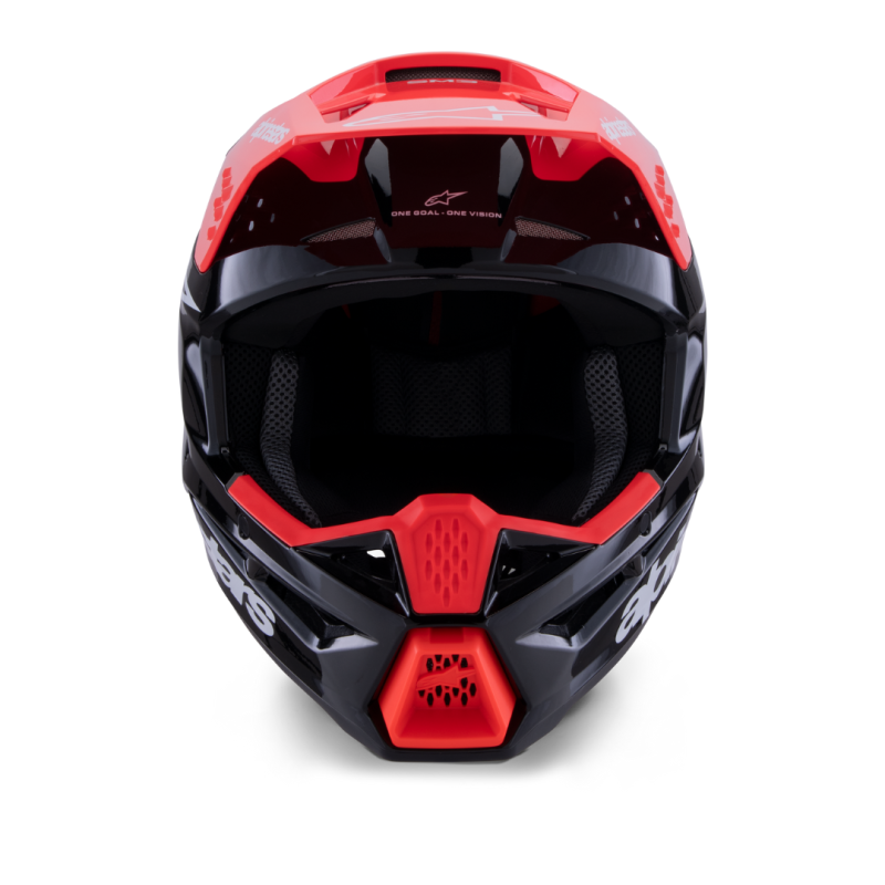 Casque Alpinestars SM3 RADIUM Noir Rouge Blanc | Casque SM3 RADIUM