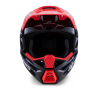 Casque Alpinestars SM3 RADIUM Noir Rouge Blanc | Casque SM3 RADIUM