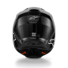 Casque Motocross Alpinestars SM3 Solid Noir Brillant | SM3 Solid Noir