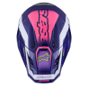 Casque Cross Alpinestars SM-7 DEED ECE06 Violet Rose | SM-7 DEED Violet