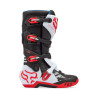 Botte Cross Fox Motion Blanc Rouge fluo 2026 | Fox Botte Motion 2026