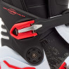Botte Cross Fox Motion Blanc Rouge fluo 2026 | Fox Botte Motion 2026