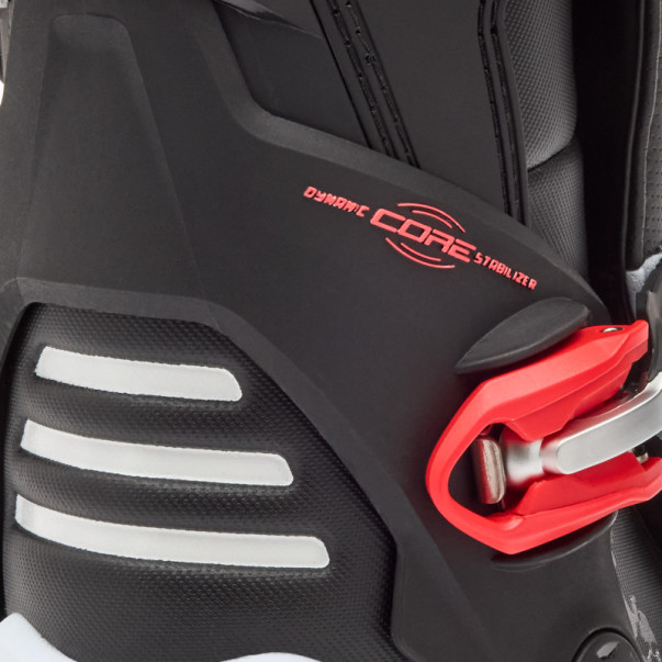 Botte Cross Fox Motion Blanc Rouge fluo 2026 | Fox Botte Motion 2026
