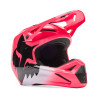 Casque cross Fox V1 Shield Rose Fluo 2026