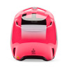 Casque cross Fox V1 Shield Rose Fluo 2026 | Casque FOX Rose 2026