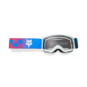 Masque Cross Fox Enfant Main COLLECT Bleu Rose écran clair 2026