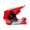 Casque cross Enfant Fox V1 SHIELD Rouge Fluo 2026