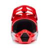 Casque cross Enfant Fox V1 SHIELD Rouge Fluo 2026 | Casque Fox V1 Enfant
