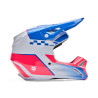 Casque Cross Enfant Fox V1 COLLECT Bleu Rose 2026