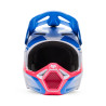 Casque Fox Enfant V1 COLLECT Bleu Rose 2026 | Casque motocross junior