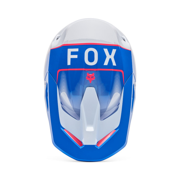 Casque Fox Enfant V1 COLLECT Bleu Rose 2026 | Casque motocross junior
