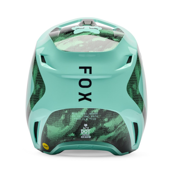 Casque Moto cross Fox V1 KAIROS Turquoise 2026 | Casque FOX V1 KAIROS