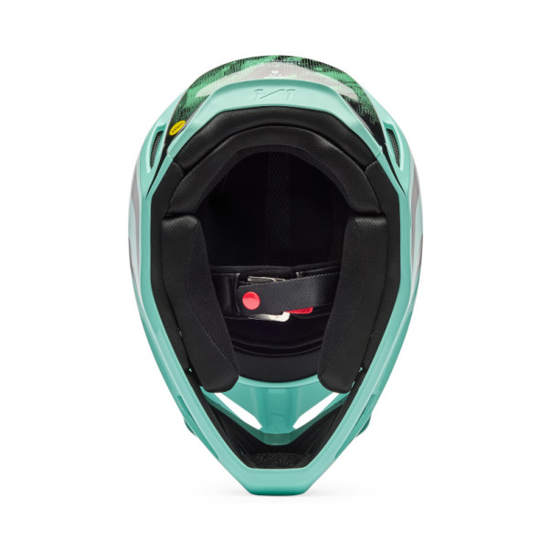 Casque Moto cross Fox V1 KAIROS Turquoise 2026 | Casque FOX V1 KAIROS