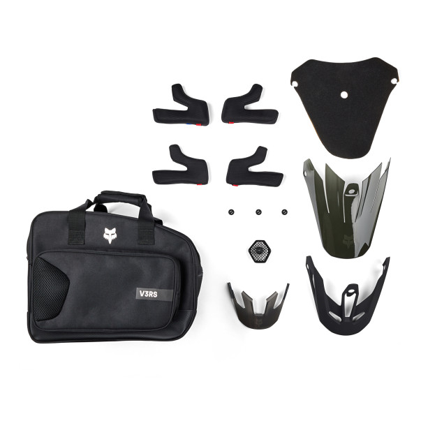 Casque motocross Fox V3 RS CANVAS Aqua | Casque Fox V3 RS CANVAS Aqua