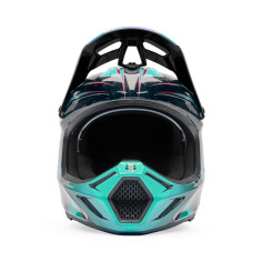 Casque motocross Fox V3 RS CANVAS Aqua | Casque Fox V3 RS CANVAS Aqua