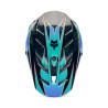 Casque motocross Fox V3 RS CANVAS Aqua | Casque Fox V3 RS CANVAS Aqua