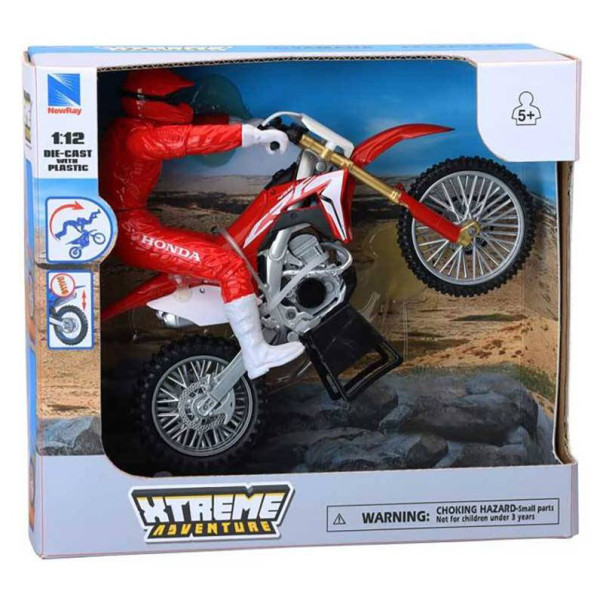 Moto miniature Honda 450 CRF CASCADEUR 1/12° | HONDA 450 CRF miniature