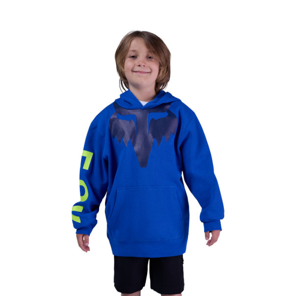Sweat à capuche Fox enfant SPIRE Bleu | Sweat FOX enfant | Fox Pull junior