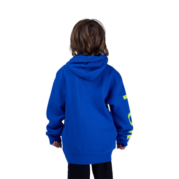 Sweat à capuche Fox enfant SPIRE Bleu | Sweat FOX enfant | Fox Pull junior