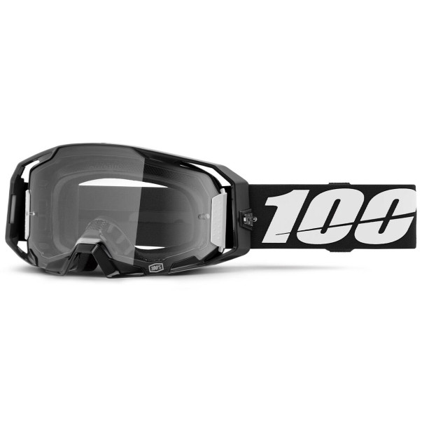 Masque Cross 100% ARMATIC Noir écran clair 2026