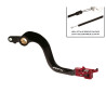 Pédale de frein arrière RFX Pro FT (Noir/Rouge) - Honda CR250