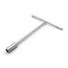 Clé en à douille en T BIHR 17mm chromé satiné