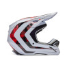 Casque cross Fox V1 KAIROS Blanc Rouge Fluo 2026 | Casque Fox V1 KAIROS