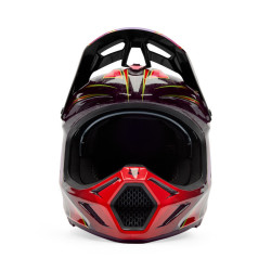 Casque motocross Fox V3 RS CANVAS Rouge | Fox V3 RS Carbon
