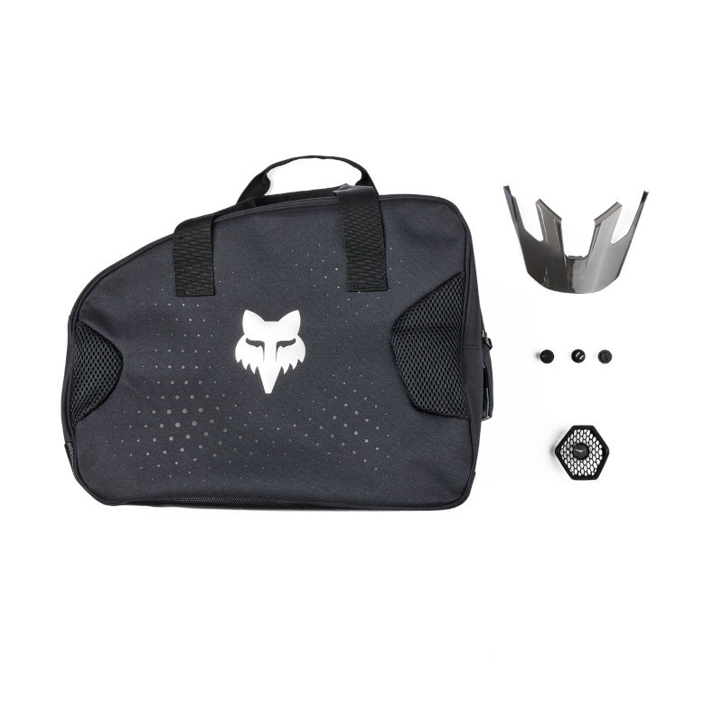 Casque motocross Fox V3 RS CANVAS Rouge | Fox V3 RS Carbon
