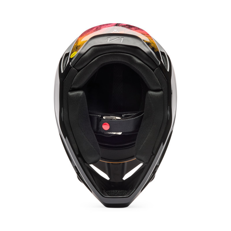 Casque Cross Enfant Fox V1 KAIROS Mandarine 2026 | Casque Fox v1 enfant