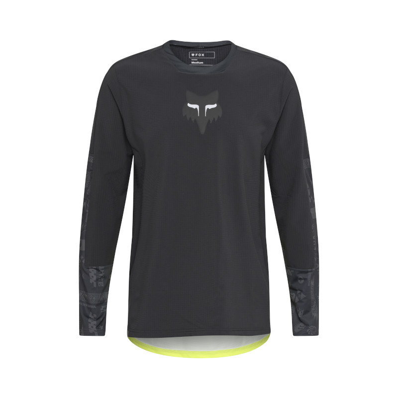 Maillot VTT Fox Defend Thermal Lunar Edition Spéciale manches longues Noir