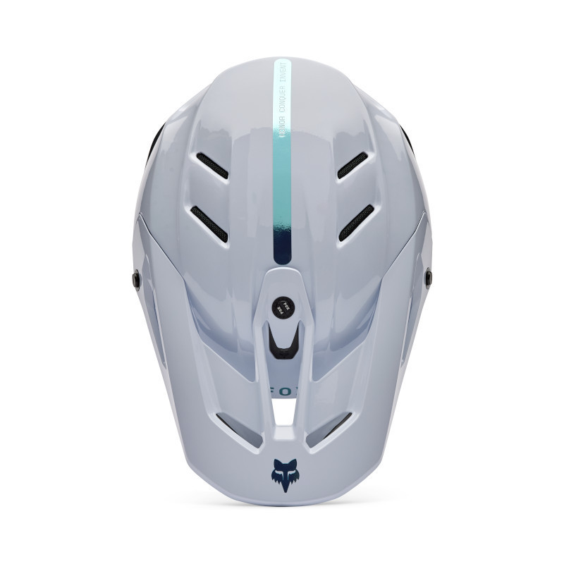Casque Motocross Fox V3 RS GHOST Blanc | Casque Fox V3 RS GHOST Blanc