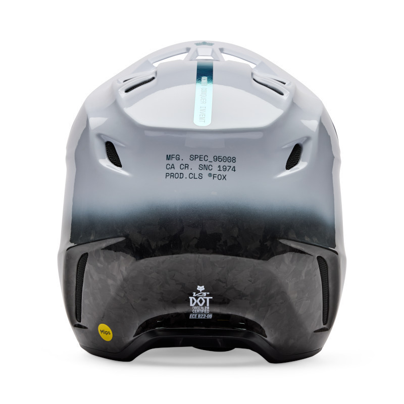 Casque Motocross Fox V3 RS GHOST Blanc | Casque Fox V3 RS GHOST Blanc