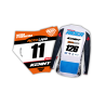 Dossards et fonds de plaques personnalisés CFS