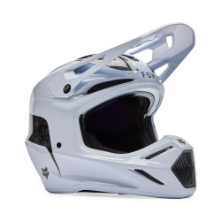 Casque cross Fox V3 RS FRACTURE Blanc