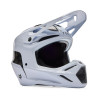 Casque cross Fox V3 RS FRACTURE Blanc