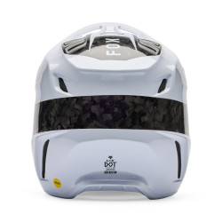 Casque motocross Fox V3 RS FRACTURE Blanc | Fox V3 RS FRACTURE Blanc
