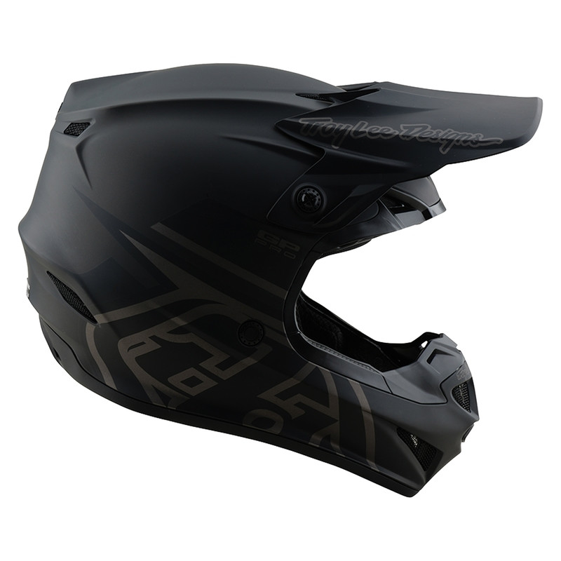Casque Cross TROY LEE DESIGNS GP Pro Mono noir | Casque GP Pro Mono noir