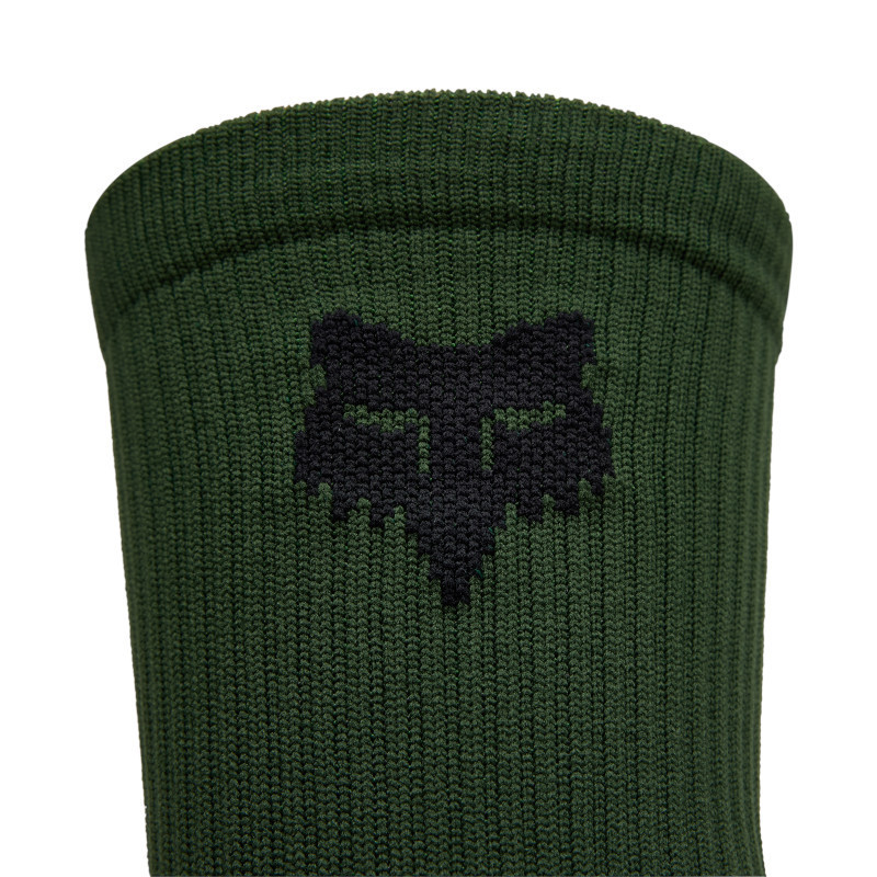 Chaussettes VTT Fox Ranger Vert Foncé 15cm | Chaussette VTT Fox Ranger