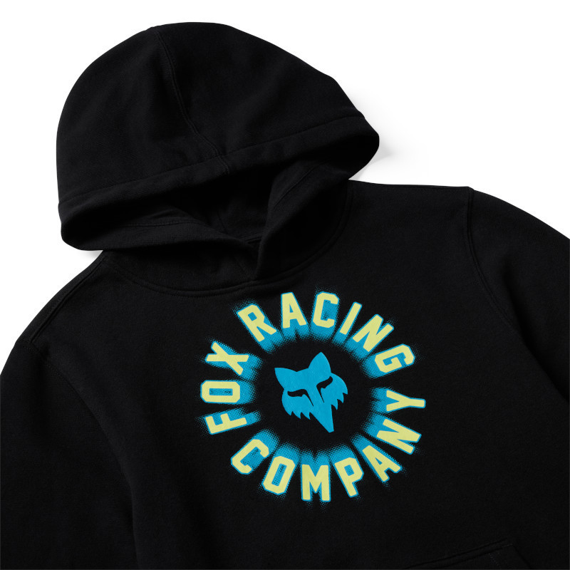 Sweat à capuche Fox enfant BEAM FLC Noir | Sweat Fox enfant Motocross
