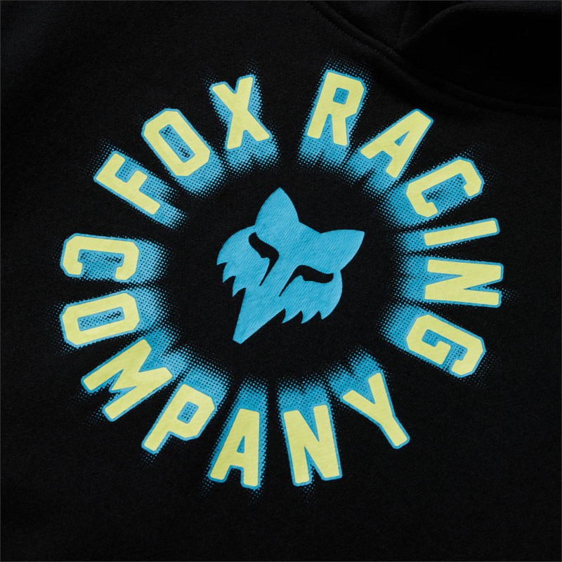 Sweat à capuche Fox enfant BEAM FLC Noir | Sweat Fox enfant Motocross