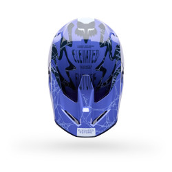 Casque Fox Enfant V1 DIFFUSE Violet 2026 | Casque fox v1 enfant Violet