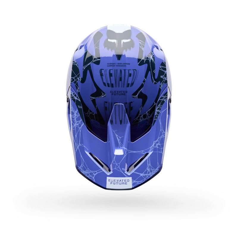 Casque Fox Enfant V1 DIFFUSE Violet 2026 | Casque fox v1 enfant Violet
