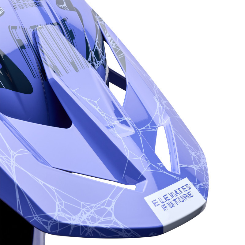 Casque Fox Enfant V1 DIFFUSE Violet 2026 | Casque fox v1 enfant Violet