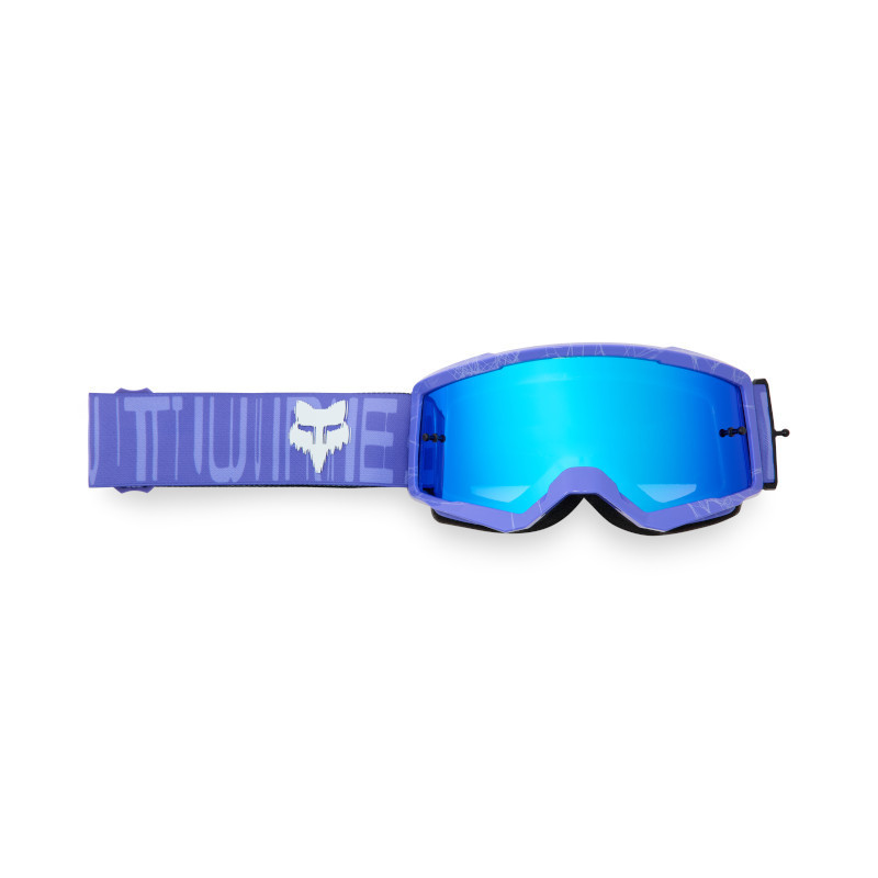 Masque Cross Fox Enfant Main DIFFUSE Violet écran bleu miroir 2026