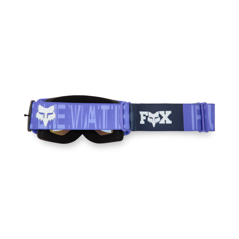 Masque motocross Fox Enfant Main DIFFUSE Violet | Masque Moto Enfant Fox