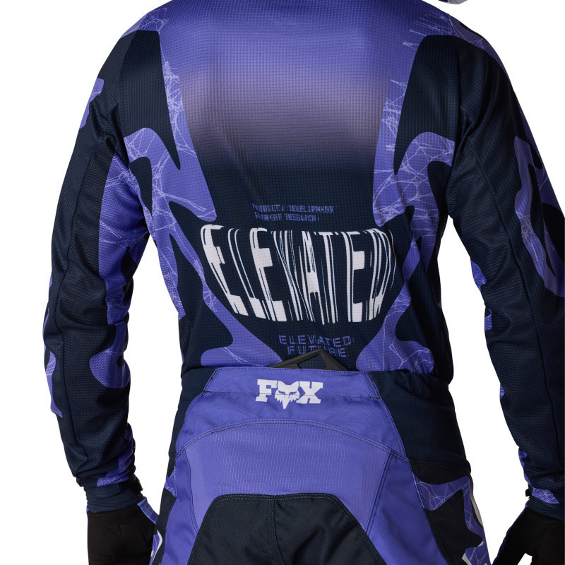 Maillot Motocross Fox Enfant 180 DIFFUSE Violet | Maillot Cross Enfant